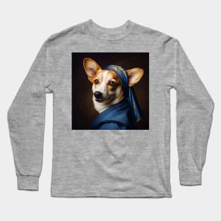 Corg with the Perky Ears Long Sleeve T-Shirt